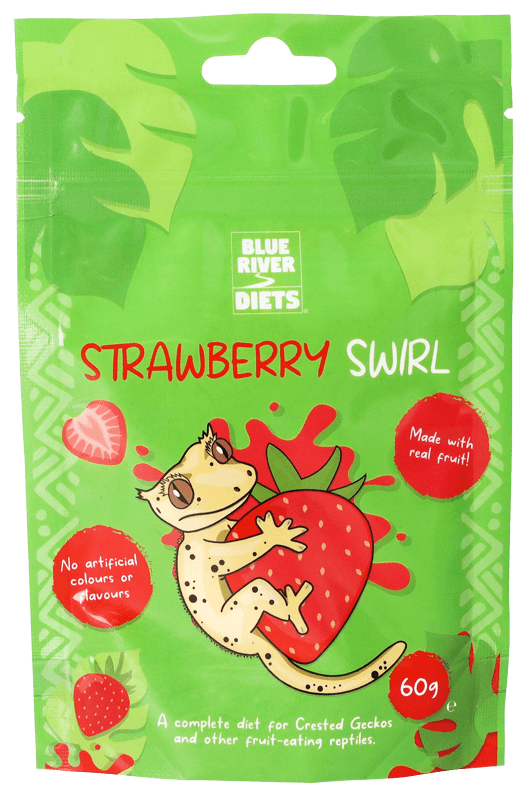 Blue River Diets Strawberry Swirl 60g Gecko Food