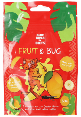Blue River Diets Fruit &amp; Bug 60g Gecko Food