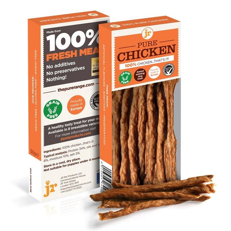 JR's Pure Chicken Meat Sticks 50g