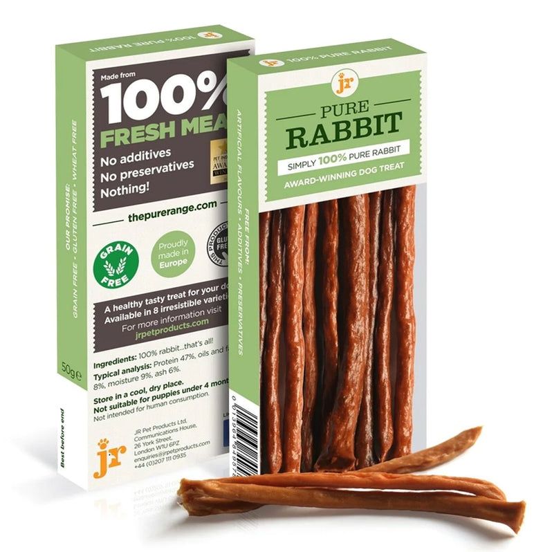 JR's Pure Rabbit Meat Sticks 50g