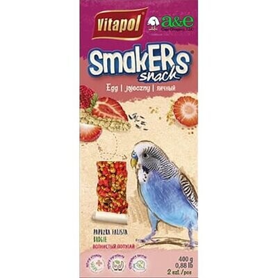 Smakers Parakeet Treat Sticks - Strawberry