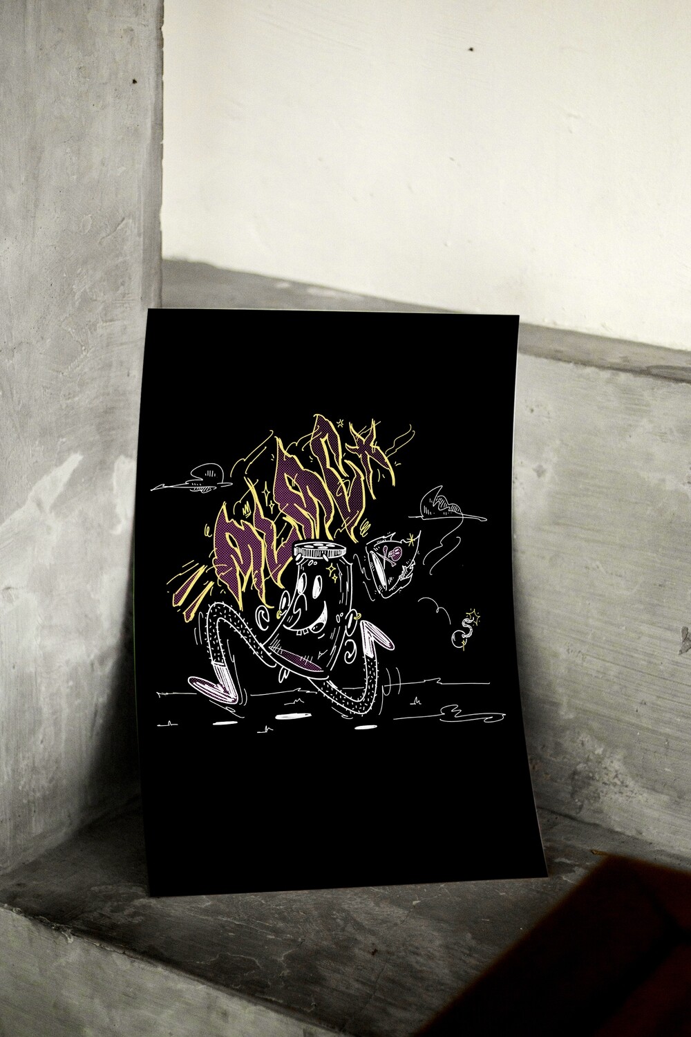 Fleek x Sperman &quot;ALAC&quot; Poster 3/5 A4