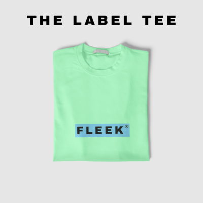 THE LABEL TEE - Neo Mint M 1/1