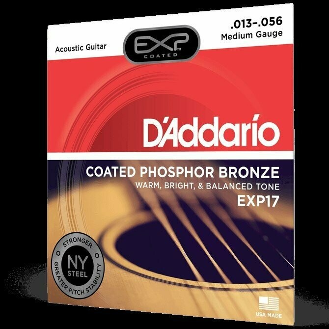 D'Addario EXP17 - Set corde per chitarra acustica/folk 13-56