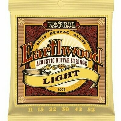 Ernie Ball 2004 Set corde chit acustica/folk 11-52 Bronze
