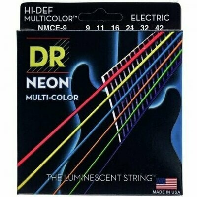 DR NMCE9 - Set corde luminescenti per chitarra elettrica 9-42