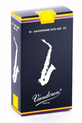 Vandoren Traditional ance per sax contralto - Scatola con 10 pezzi