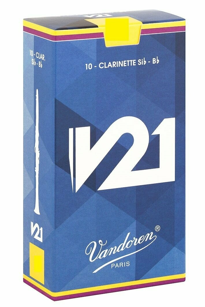 Vandoren V21 per clarinetto si bemolle - Scatola ance da 10 pezzi