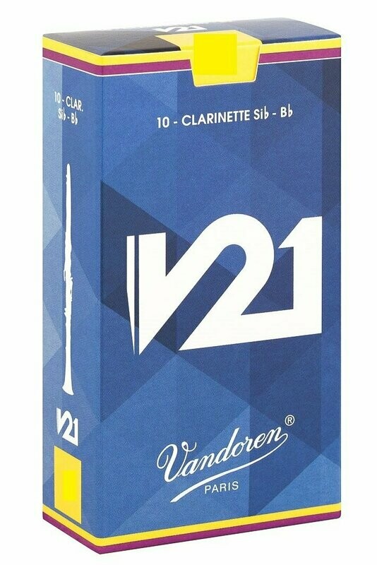Vandoren V21 per clarinetto si bemolle - Scatola ance da 10 pezzi