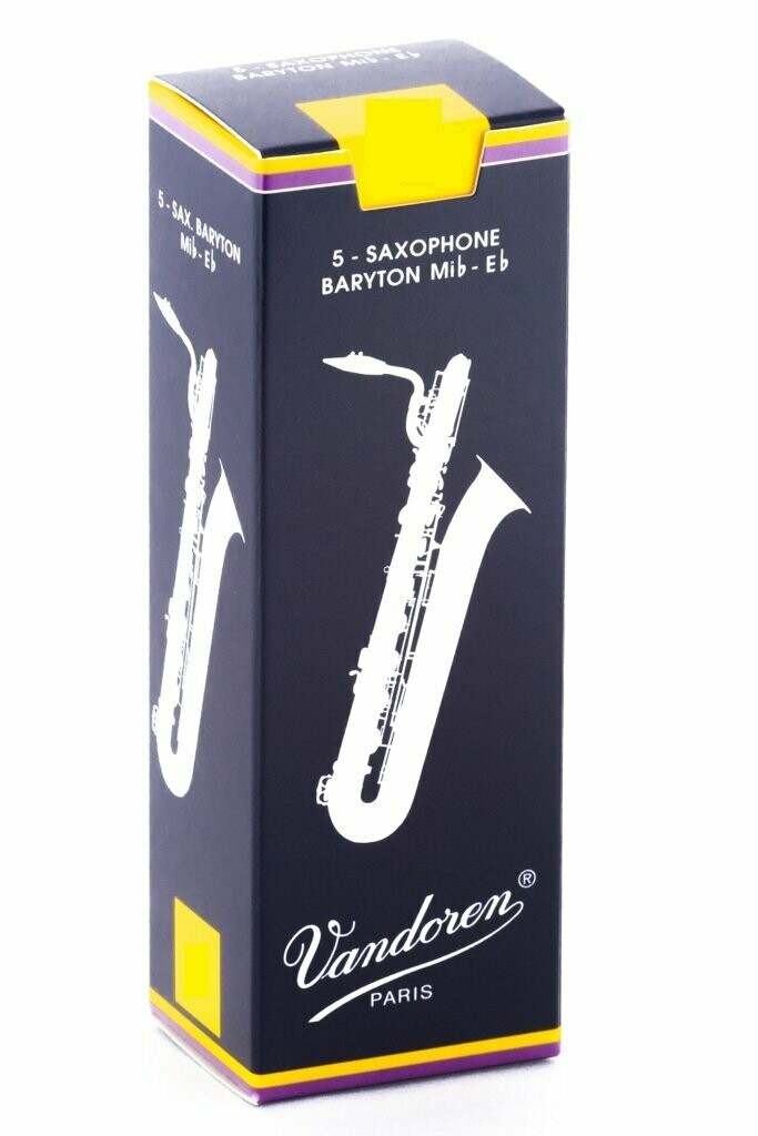 Vandoren Traditional ance per sax baritono - Scatola con 5 pezzi