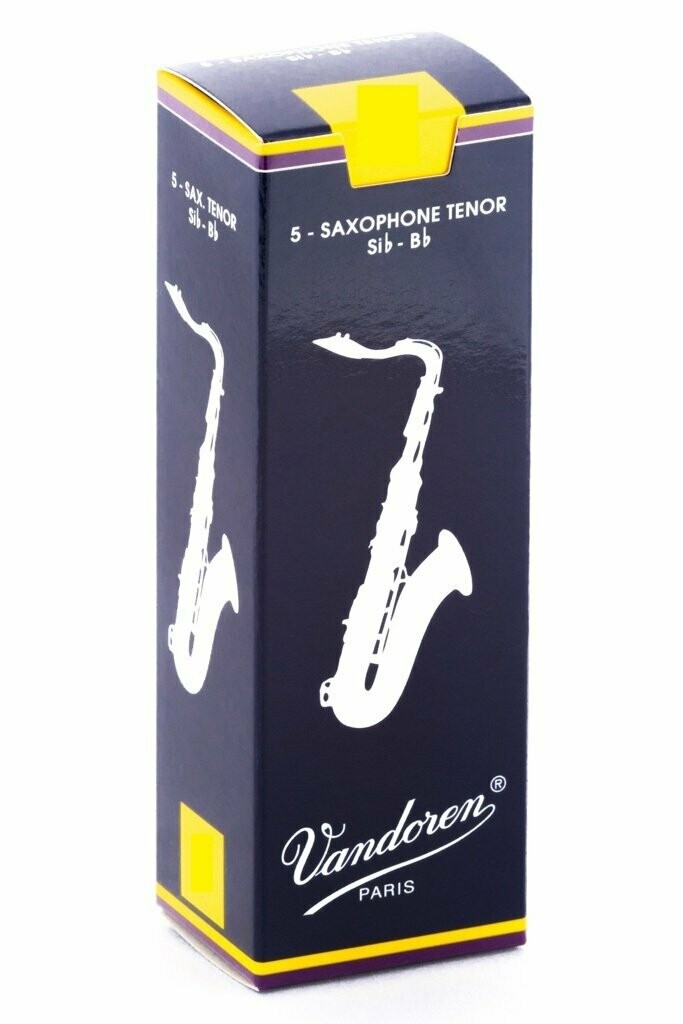 Vandoren Traditional ance per sax tenore - Scatola con 5 pezzi