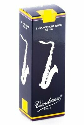 Vandoren Traditional ance per sax tenore - Scatola con 5 pezzi
