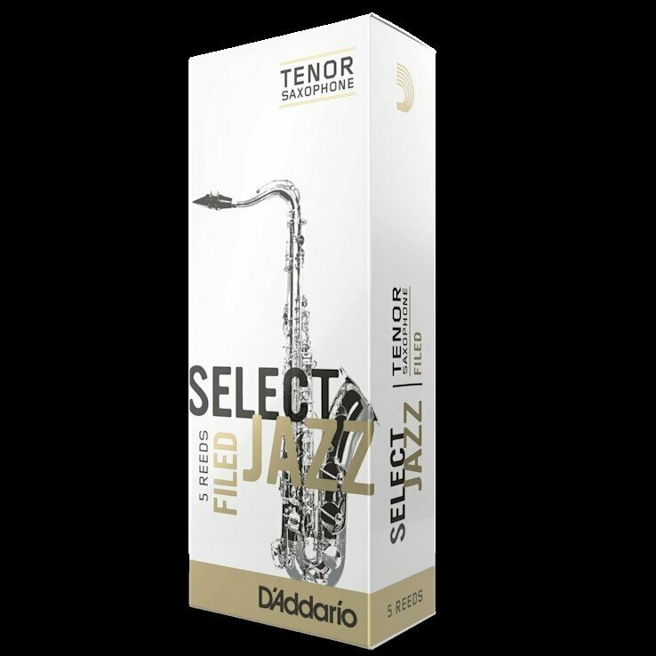 D'Addario Select Jazz filed ance per sax tenore - Scatola con 5 pezzi