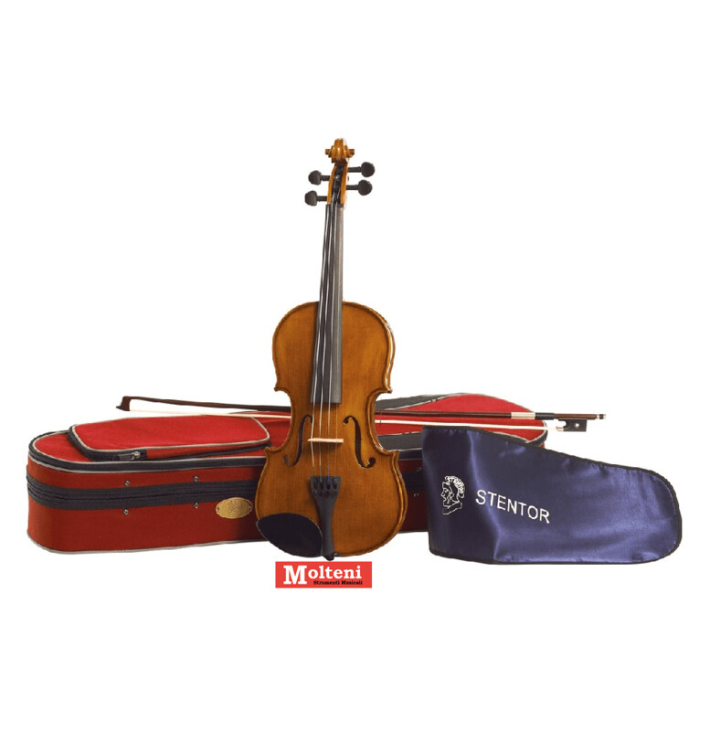 Stentor Student II - Set con violino 3/4, astuccio arco e pece