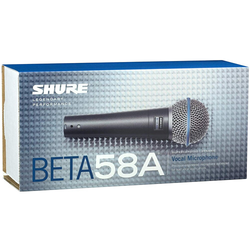 SHURE BETA58A microfono dinamico supercardioide