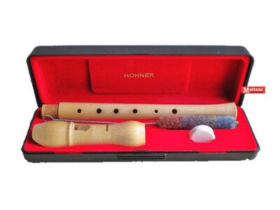 HOHNER 9531 - Flauto dolce soprano in legno di Pero