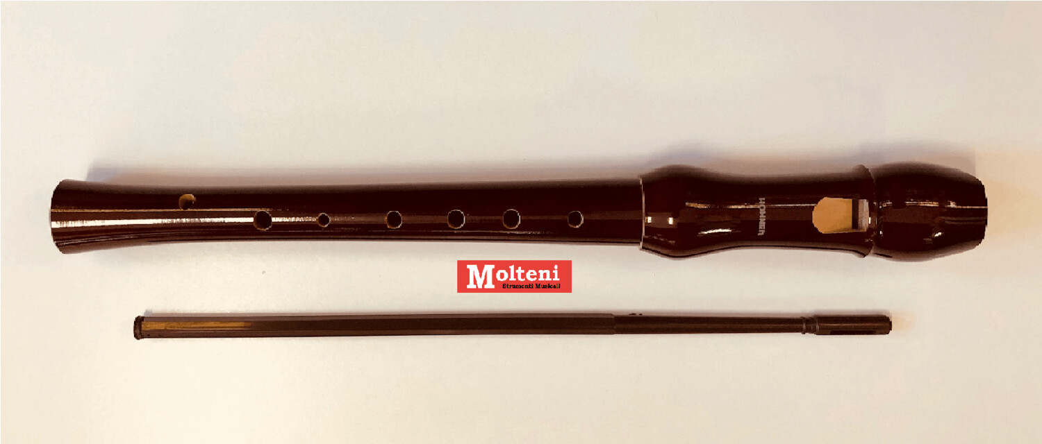 HOHNER 9555 - Flauto dolce soprano in legno di Pero