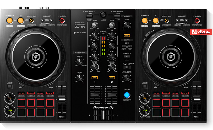 PIONEER DDJ-400 console per REKORDBOX DJ