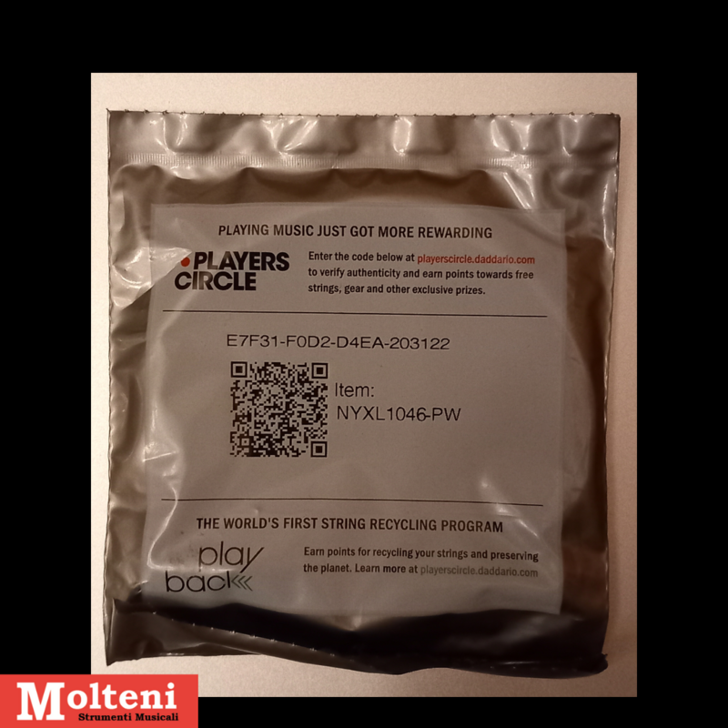 ​D'Addario NYXL1046 sigillate Set corde per chit elettrica 10/46
