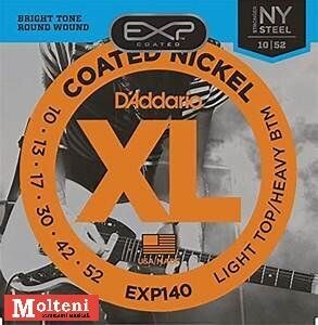 D'Addario EXP140 - Set corde chitarra elettrica 10-52