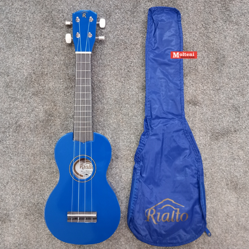 Rialto UM2011B - Ukulele soprano blu