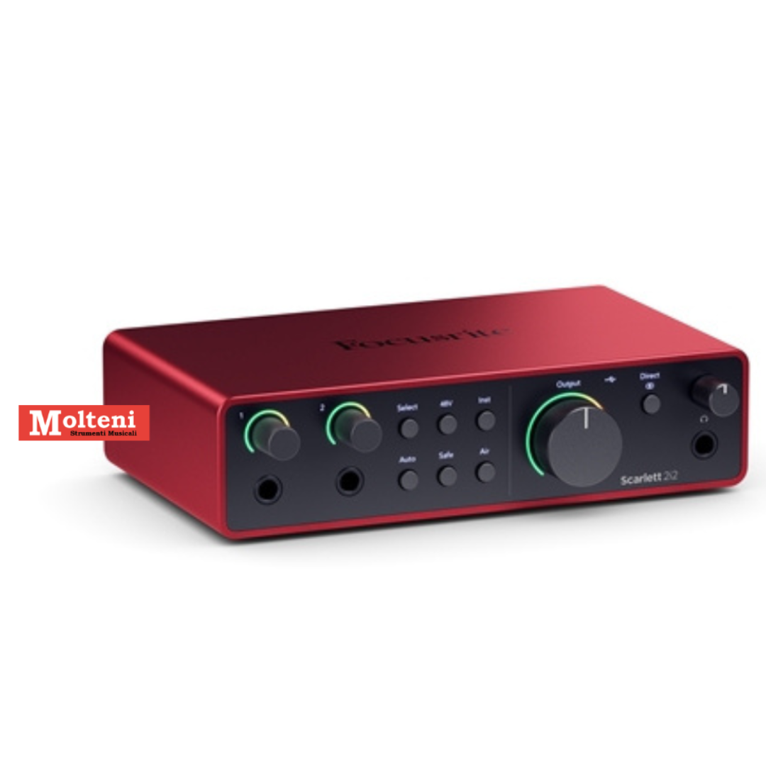 Focusrite Scarlett 2i2 4th gen – Scheda audio