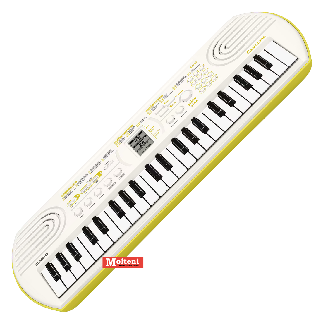 Casio SA80 - Tastiera elettronica 44 tasti mini