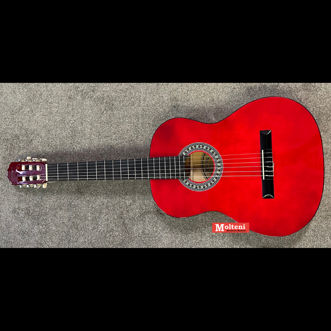 ​MAXINE 4/4 ROSSA – Chitarra classica colore red