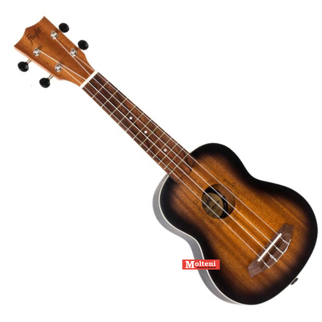 Flight NUS380 AMBER – Ukulele soprano con borsa
