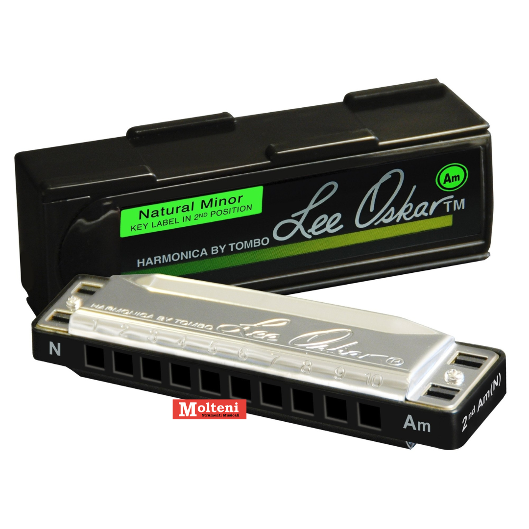 Lee Oskar Armonica diatonica in LA minore naturale (Am natural)
