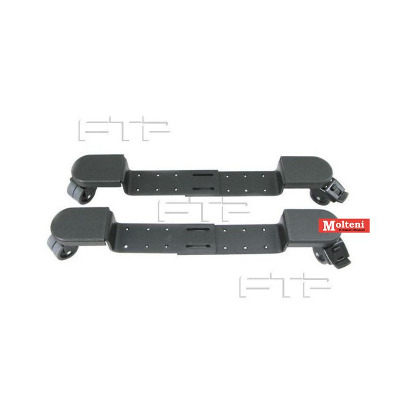 FTP 865 - Set carrellini per spostare i pianoforti verticali su pavimenti lisci