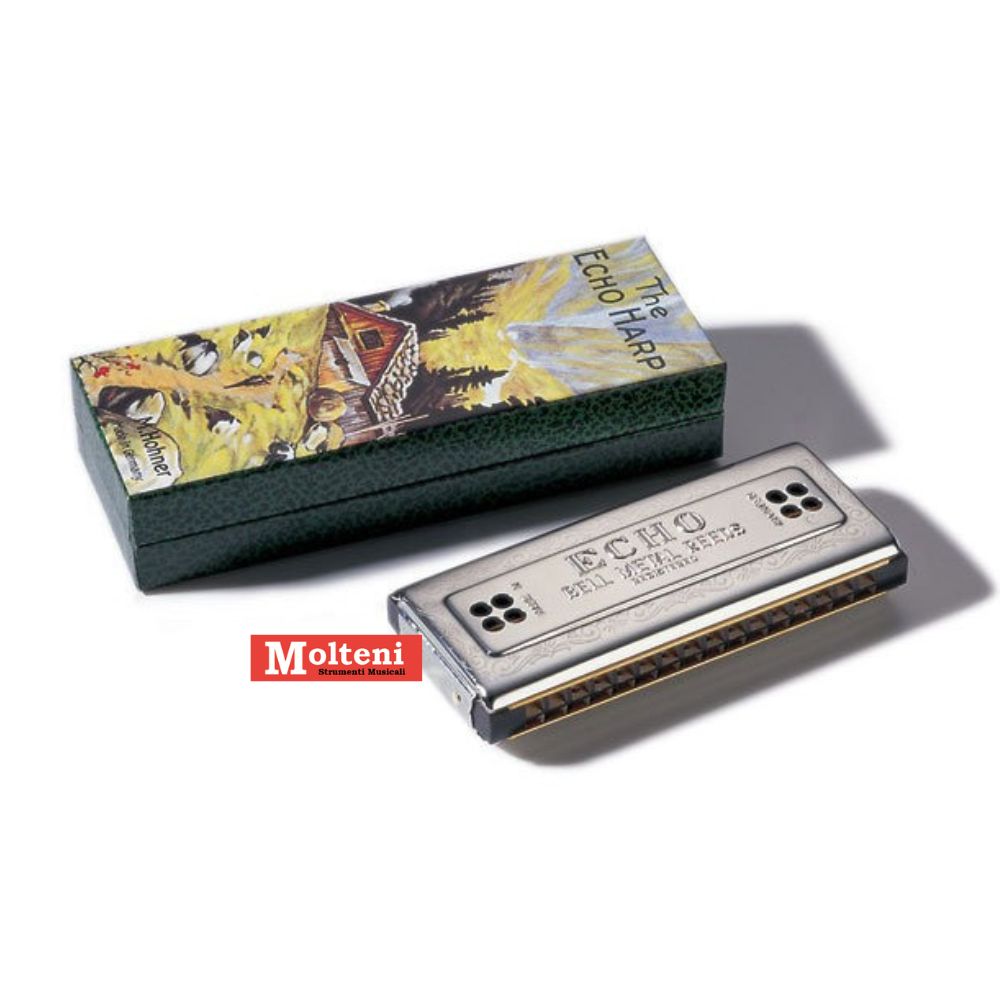 Hohner EchoHarp 54/64 Armonica tremolo in DO-SOL (C-G) Hohner EchoHarp 54/64 Armonica tremolo in DO-SOL (C-G)