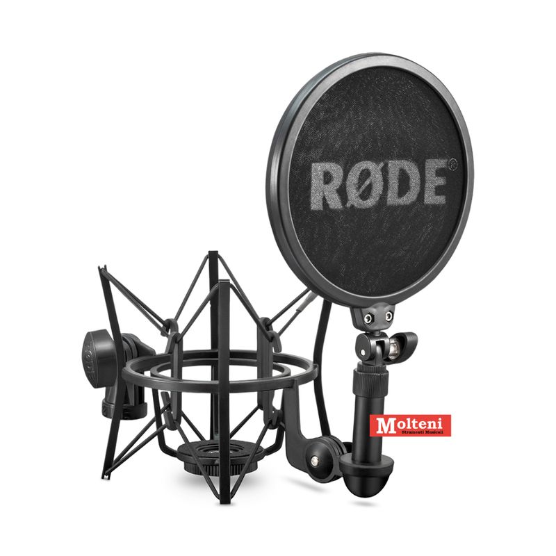 RODE SM6 - Supporto a ragno con antipop per microfono Rode