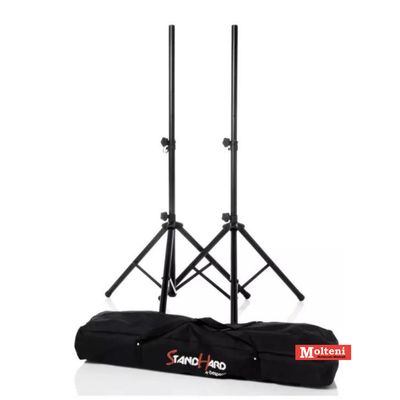 Bespeco SH-70N – Coppia supporti per speaker con borsa