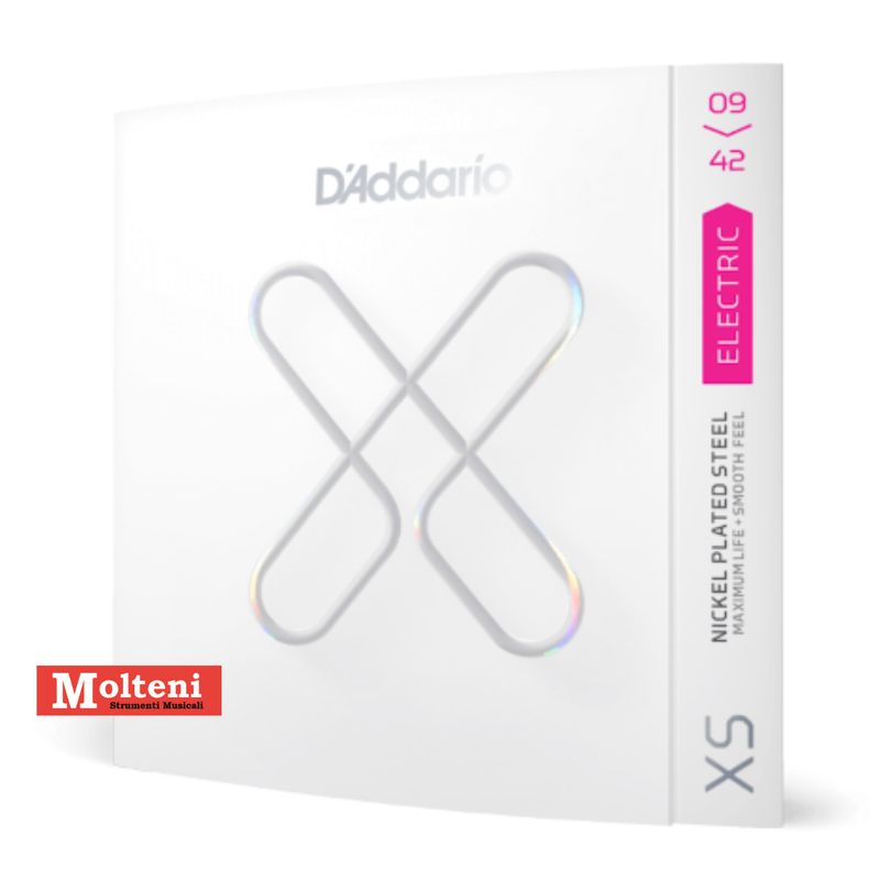 D'Addario XSE0942 - Set corde chitarra elettrica 09-42