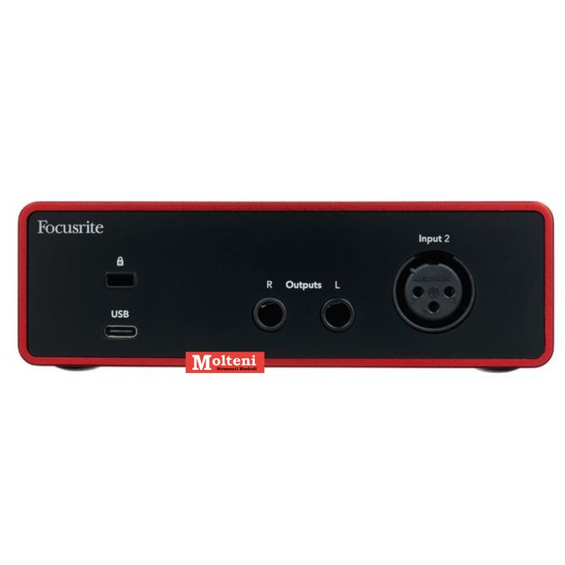 Focusrite Scarlett Solo 4th gen – Scheda audio