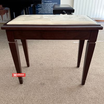 Panca per pianoforte fissa colore marrone - EX-DEMO