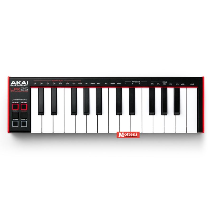 Akai- LPK25 MK2 tastiera MIDI (USB) 25 note