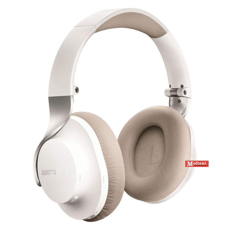 SHURE Aonic40 white - Cuffie wireless con cancellazione del rumore - Colore bianco