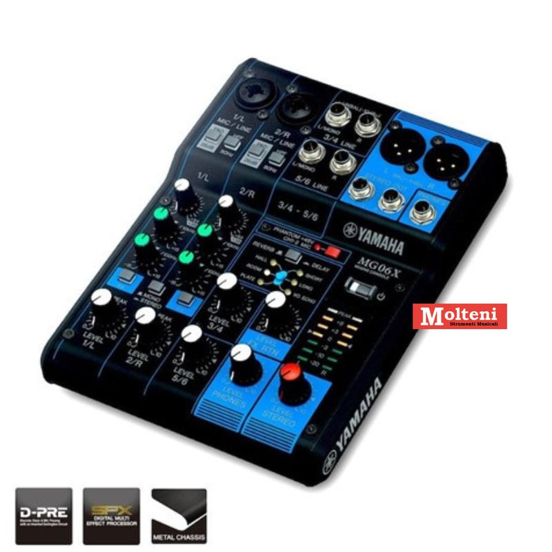 ​Yamaha MG06X - Mixer con multieffetto DSP