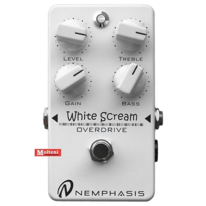 NEMPHASIS White scream overdrive per chitarra