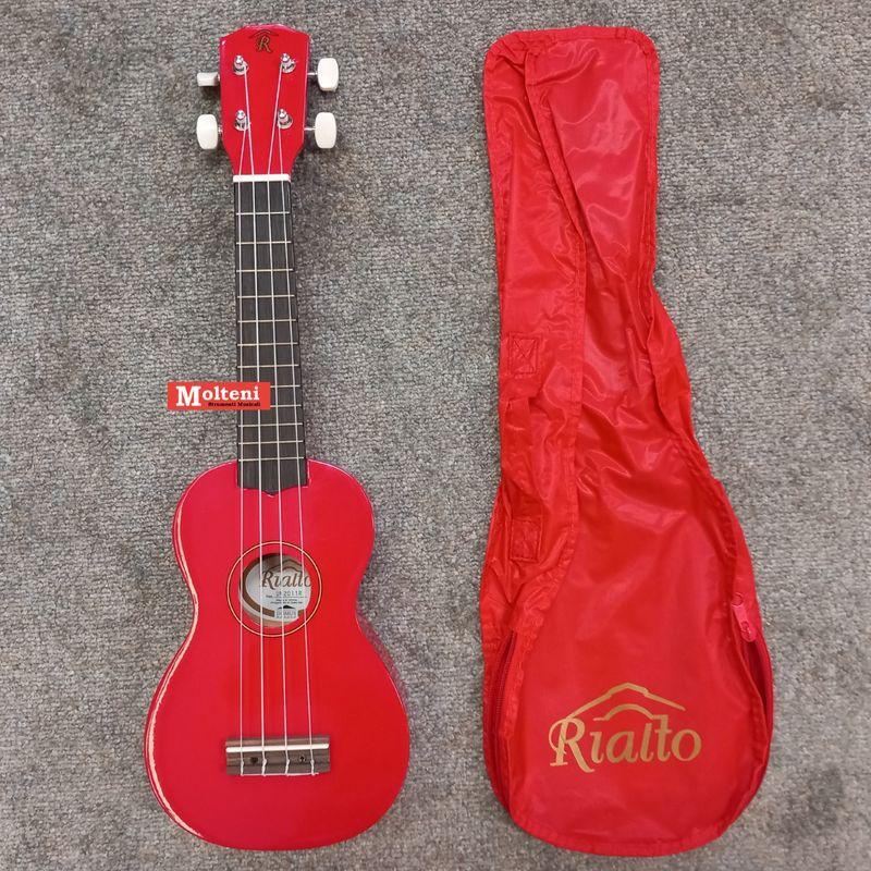 Rialto UM2011R rosso - Ukulele soprano