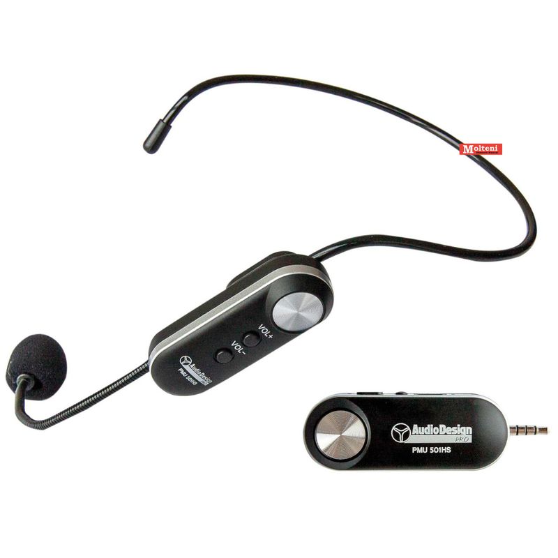 ​AUDIODESIGN PMU 501HS - Radiomicrofono su archetto (headset)