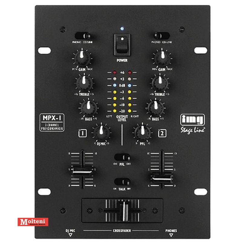 IMG MPX-1 BK MIXER 2 CANALI