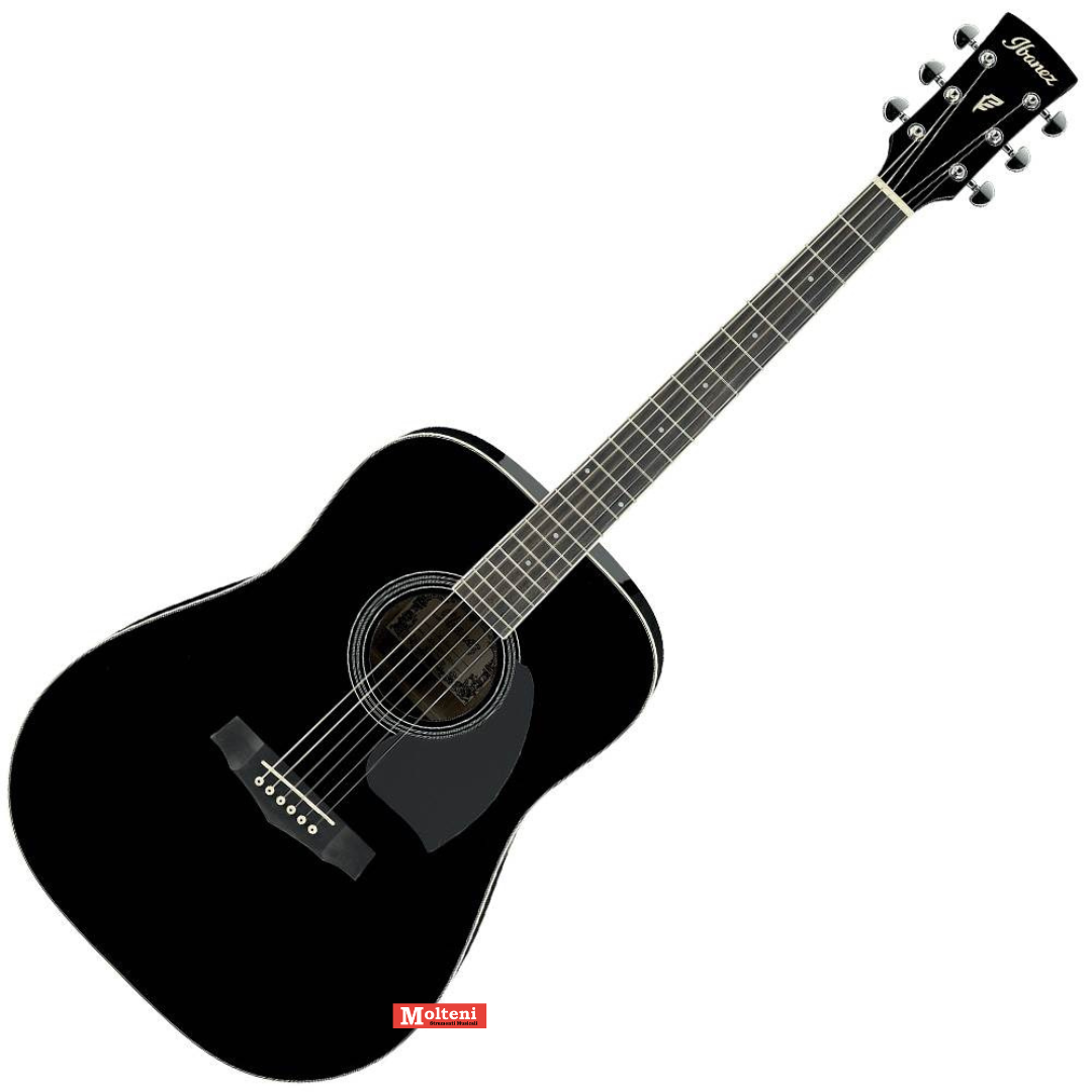 IBANEZ PF15BK - Chitarra acustica nera IBANEZ PF15BK - Chitarra acustica nera