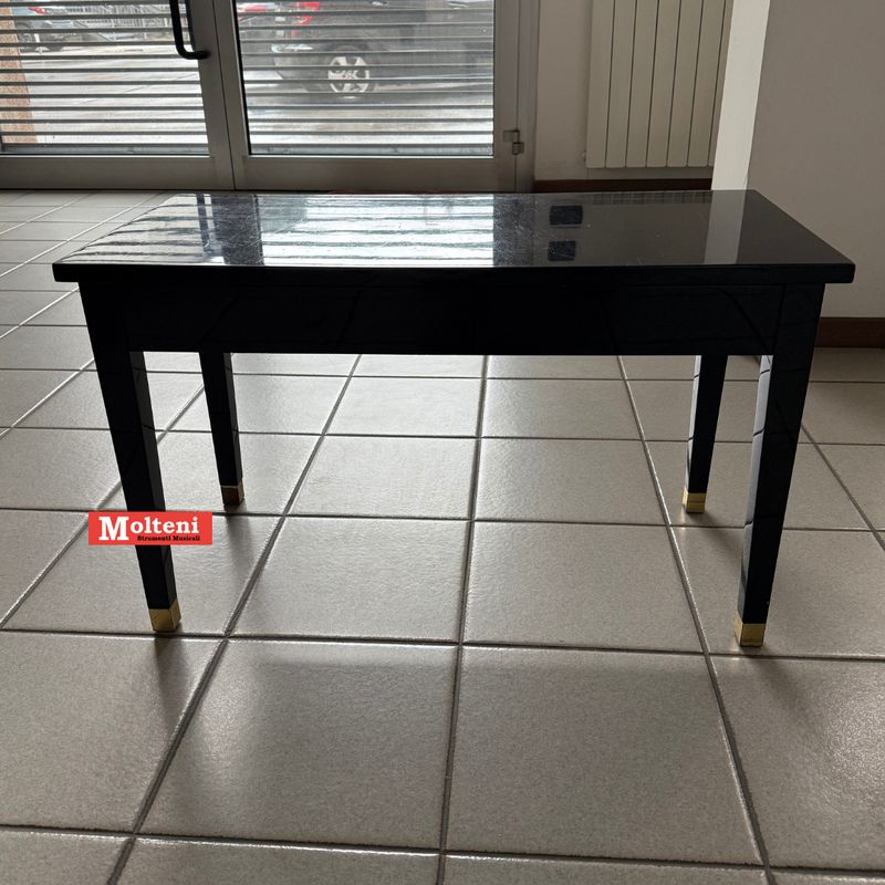 Panca per pianoforte fissa colore nero lucido - EX-DEMO