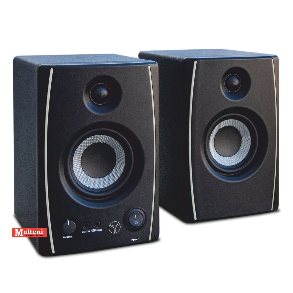 Audiodesign Pro PA MS SET 3.5 coppia monitor da studio Bluetooth