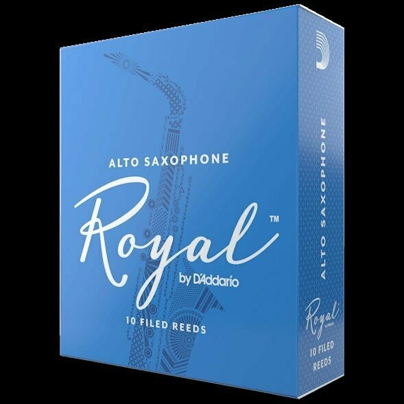 D'Addario Royal filed ance per sax contralto - Misura 3 - Scatola da 10 pezzi