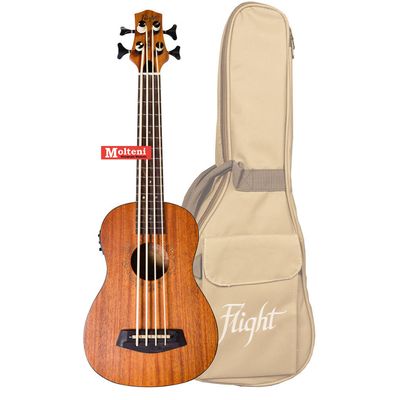 Flight DUBS MAH – Ukulele basso elettrificato con borsa Flight DUBS MAH – Ukulele basso elettrificato con borsa