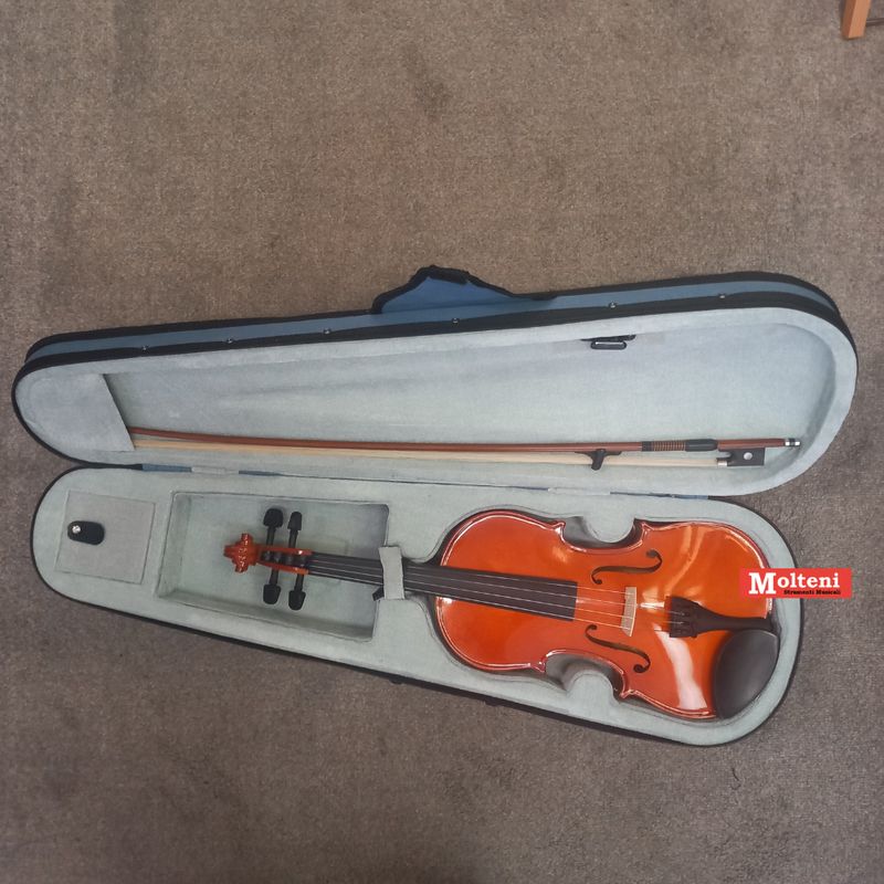 Domus Rialto - EX-DEMO - Set con violino misura 4/4, astuccio, arco e pece